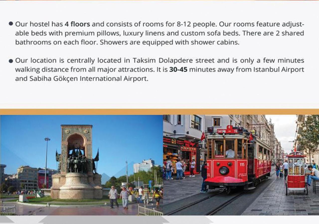 Nostalji Hostel Istanbul Eksteriør billede